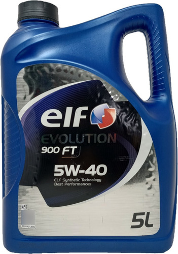 Aceite Elf Evolution 900 Ft 5w40 - 5 L