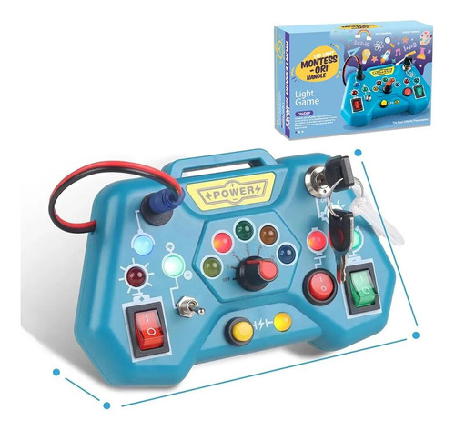 Brinquedo Infantil Motor Colorido Som Atividade Motricidade