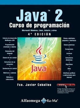 Libro Java 2 - Curso De Programación - 4ª Ed. Ceballos Alfao
