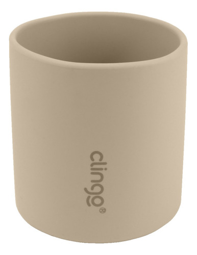 Copo De Silicone Fendi - Clingo Cor Bege Liso