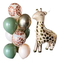 Comprar Decoracion Kit Selva Verde Dorado Jirafa Safari