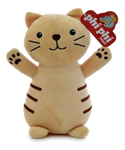 Peluche Gato Parado 22cm - Orig Phi Phi Toys