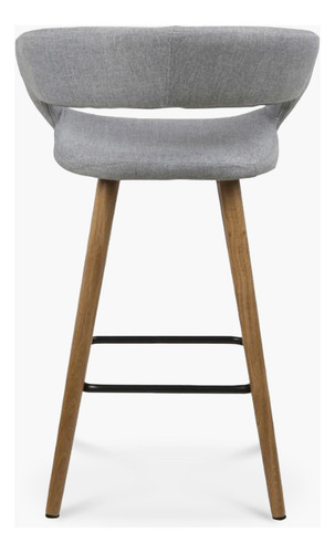 Taburete Medio 66 Tapiz Grace Gris