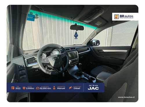 Jac T8 Dcab 4x4 2.0 Año 2022