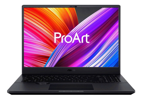 Notebook Asus Proart 16  Ryzen 9 2tb 64gb Rtx3070 Color Negro