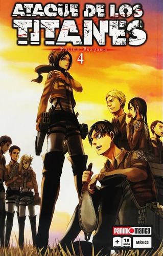 Manga Shingeki No Kyojin Ataque De Los Titanes Tomo 4