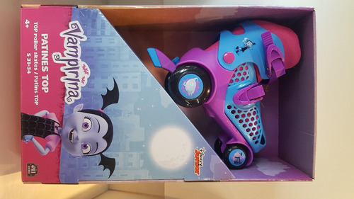 Patines Vampirina Extensibles Talle 31 A 34 También Soy Luna