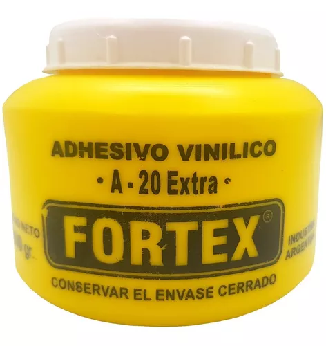 Cola Vinilica Adhesiva Fortex X 0,5 Kg Madera Carpintero
