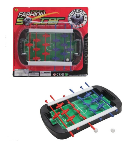 6 Juego De Mesa Futbolito Juguete Mayoreo Sh531200