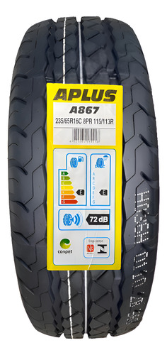 Pneu 235/65r16 8pr 115/113r Tl Aplus A867c Aro 16