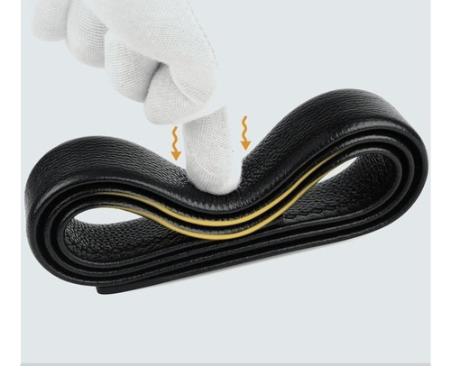 Cinturón Elegante Con Hebilla Automática Para Hombre