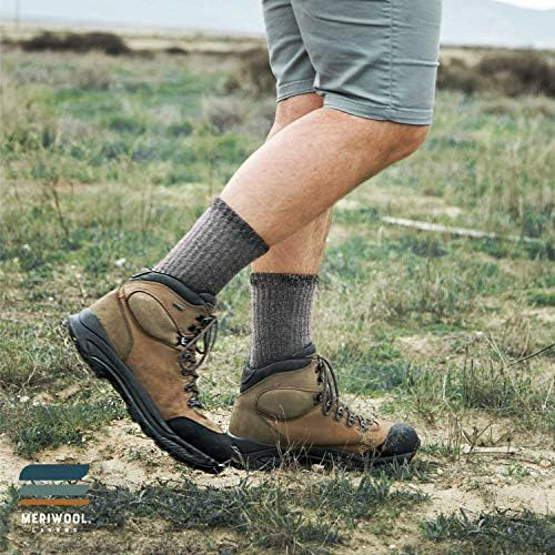 Meriwool Calcetines De Senderismo De Lana Merina Para Hombre