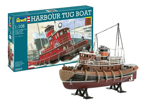 Remolcador Harbour Tug Boat - 1/108 Revell 05207