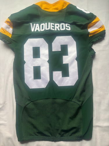 Jersey Pumas Unam Futbol Americano Vaqueros Prepa 5 Verde