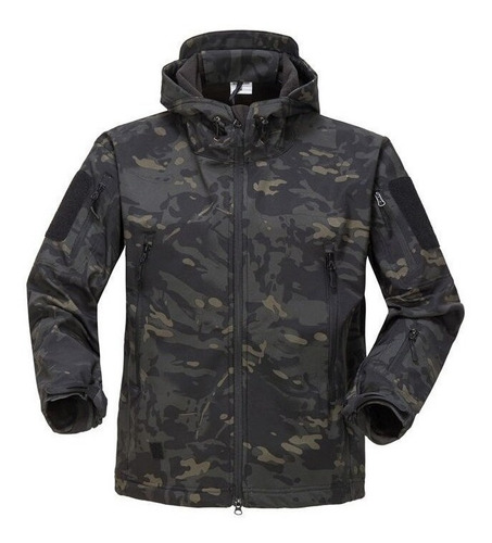 Abrigos Para Hombre Al Aire Libre De Piel De Tiburón, Otoño,