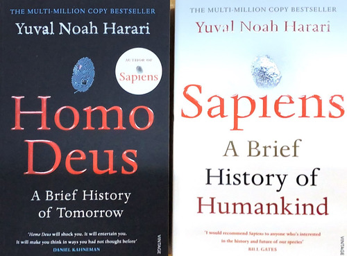 Combo Sapiens + Homo Deus (2 Libros) Ingles