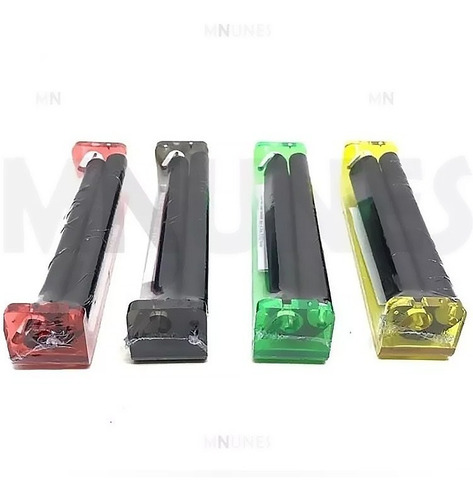 Kit Bolador 110 Mm King Size + Dichavador Coco 3 Partes Fumo