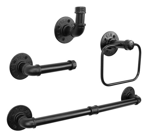 Kit De Accesorios De Montaje En Pared Para Baño Con Anillo P