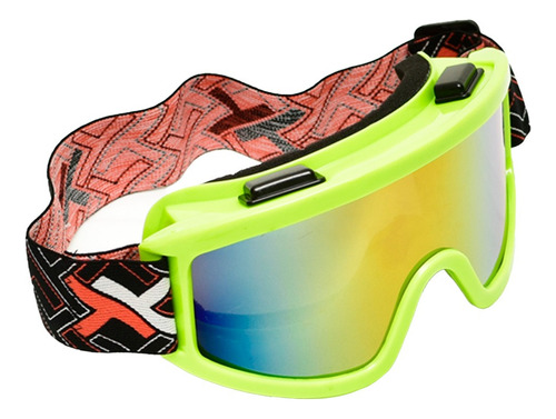 Oculos Motocross Trilha Mattos Racing Mx Lente Espelhada