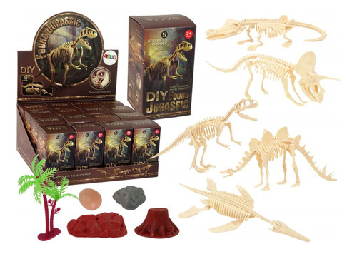 Rompecabezas Dinosaurio Esqueleto Arqueologia T-rex Fosil