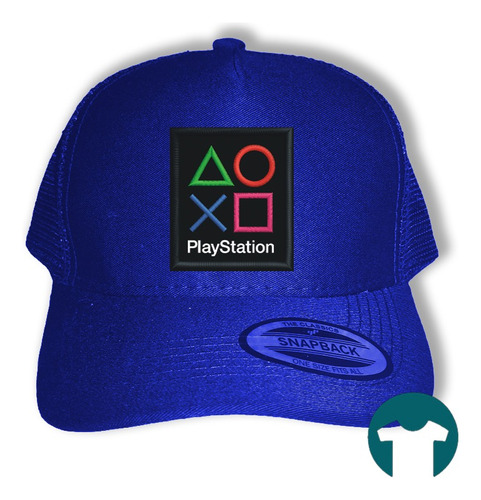 Gorra Botones Playstation Camionera Snapback