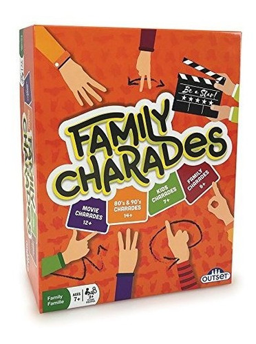 Outset Media Family Charades [exclusivo De  ], Orange