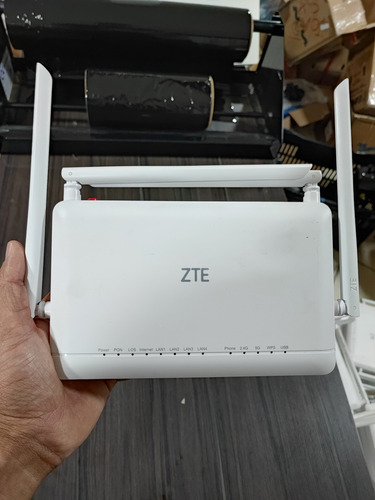 10pcs Modem Roteador Gpon Ont Zte F6600 Wi-fi 6 Usadas Nf
