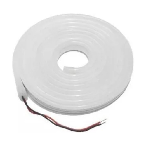 Cinta Neón Led Flexible 5m- 12v Luz Blanca + Transformador