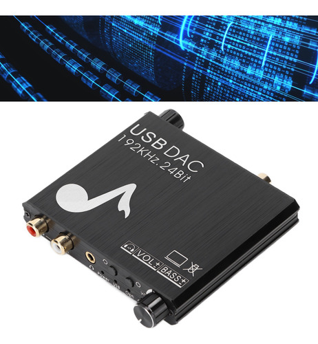 Conversor De Audio Digital A Analógico De 192 Khz Y 24 Bits