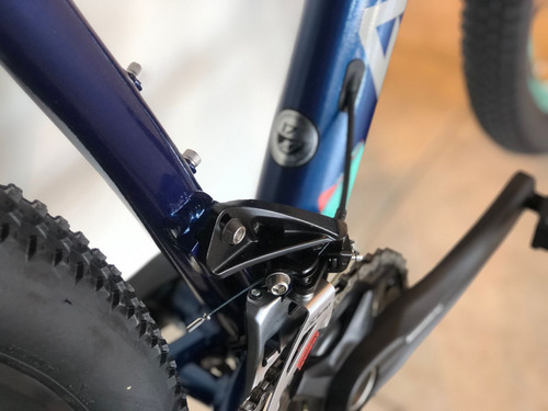 Bicicleta Audax Adx 100 Mtb 18v Shimano Alívio 2023 Azul