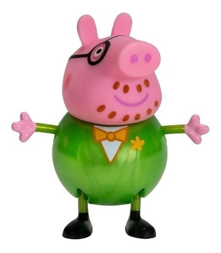 Imagen 2 de 5 de Figura Peppa Pig Familia Elegante 92610