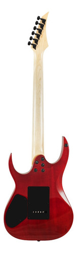 Guitarra eléctrica Solar S by Solar SB4.6FRFBR type sb de álamo roja con diapasón de madera técnica