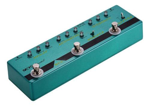 Hefu Pedal De Guitarra Multi-efeitos Tamanho Compacto Para