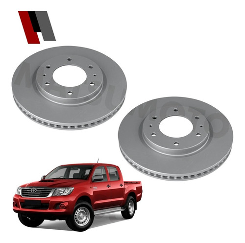 Discos De Freno Delantero Toyota Hilux Kum 2009-2011