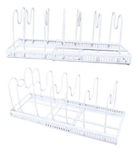 Organizadores De Mesa Para Ollas Y Sartenes, Estante Ajustab