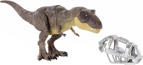 Figura de acción  Tiranossauro Rex Stomp 'N escape GWD67 de Mattel