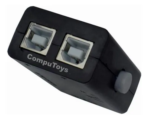 Zdus02 Selector Usb 2x1 2 Impresoras 1 Pc Computoys