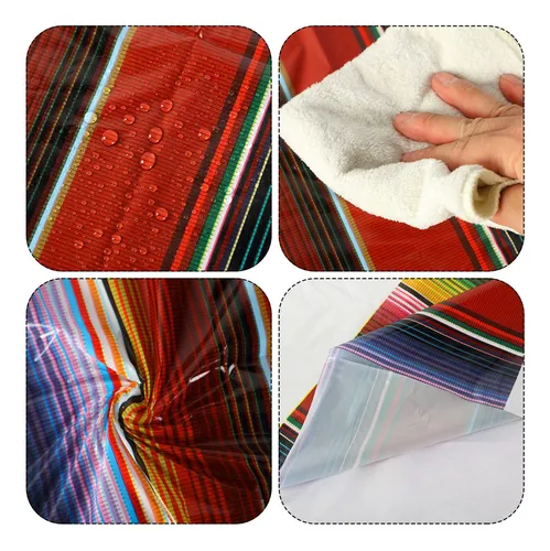 Manteles Mexicanos De Rayas Para Fiesta
