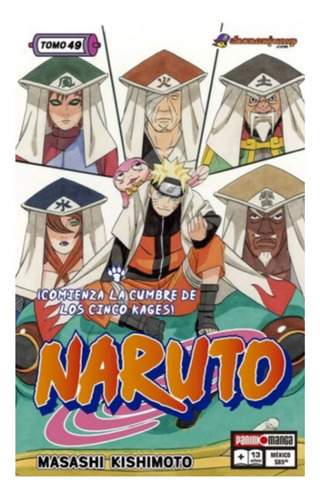 Naruto Tomo N.49 Panini Anime Español