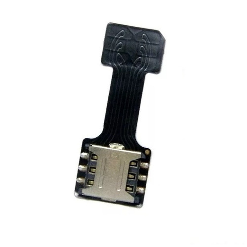 Imagem 1 de 6 de Adaptador Slot Hibrido Dual Chip Micro Sd Nano E Micro Chip