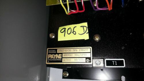 New Payne Engineering, 18ez-4-20, 3-phase Solid State Po Ggl