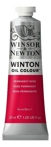 Tinta Óleo Winton 37ml Winsor & Newton Unidade Cor Do Óleo 502 Permanent Rose