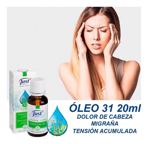 Imagen 9 de 9 de Aceite Esencial Oleo 31 Just 20ml Original Con Envío Gratis