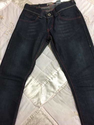 Levis Jeans Para Dama Talla 5 Color Azul Súper Strech