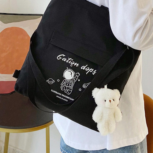 Bolso De Mano De Lona Para Hombres Y Mujeres, Bolso De Gran