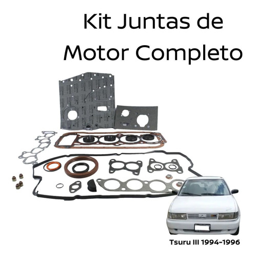 Juntas De Motor Kit Completo Tsuru 1992