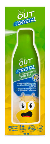 All Out Crystal Spray Para Piojos Y Liendres 150 Ml