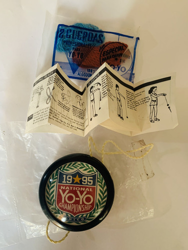 Duncan Yoyo Vintage De Los 70s Emperador Mariposa Original Negro (Usado)