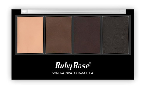 Trio De Sombra Para Sobrancelha Com Primer Ruby Rose Hb9354