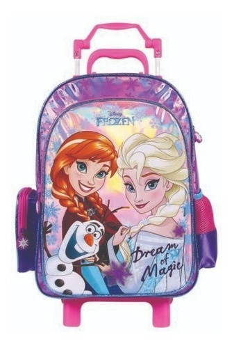 Mochila Rodinha Frozen Premium Dermiwil Original